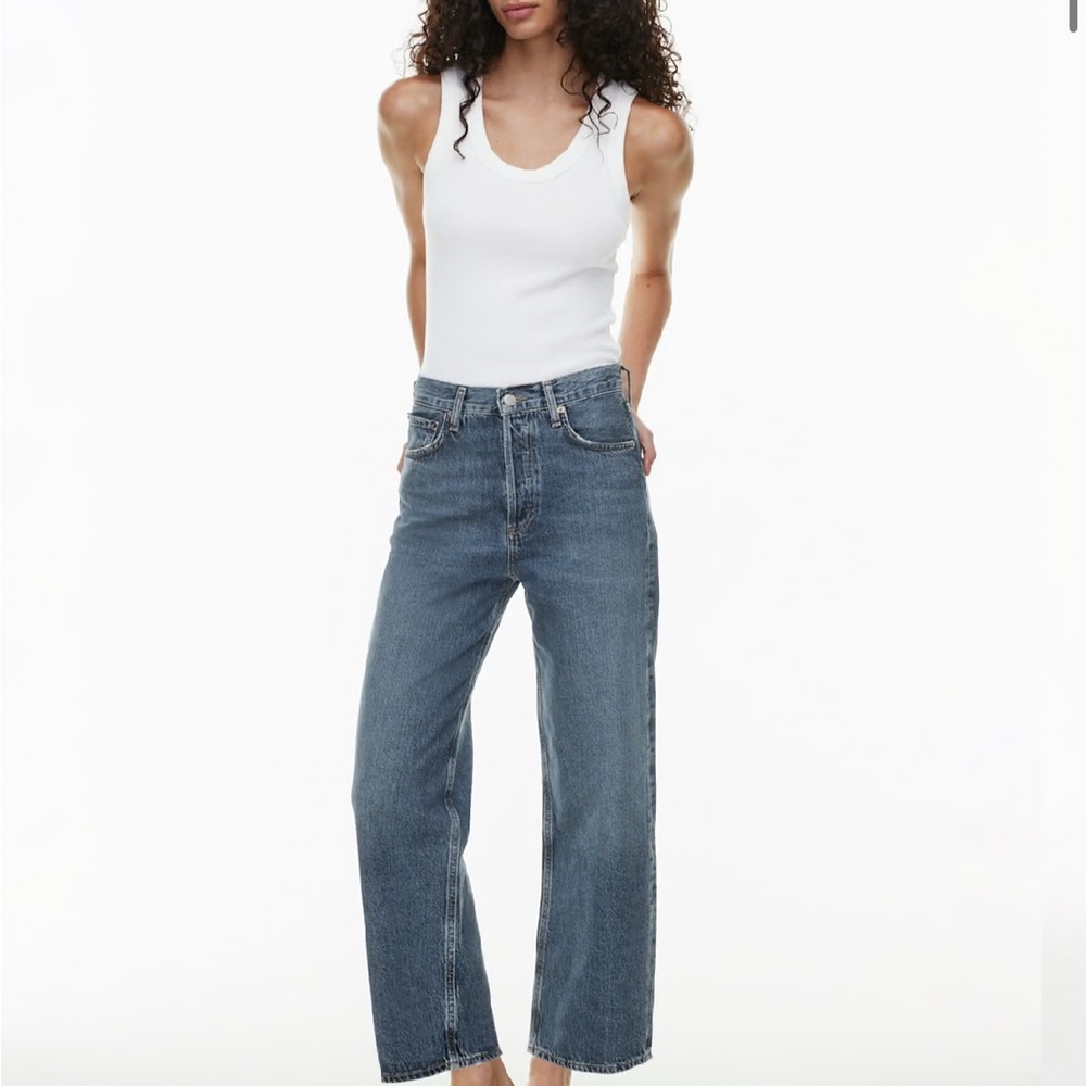 Agolde Women's Straight Leg Jeans in Blue